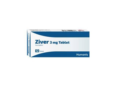 Ziver 3 mg tablet 12