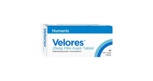 Velores 25mg Film Kapalı Tablet