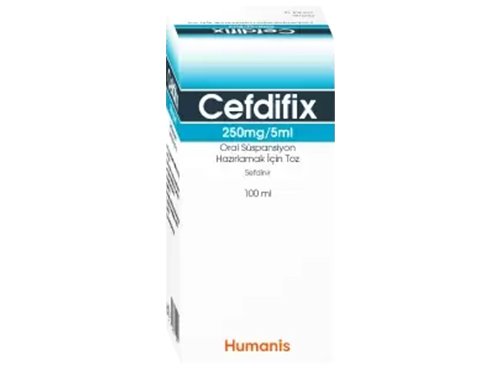  Cefdifix 250 mg Oral Süspansiyon