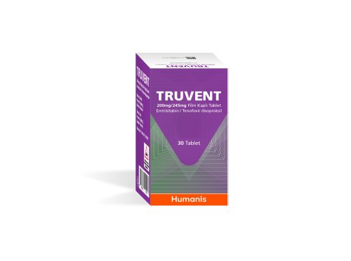 Truvent 200 mg/245 mg Film Kaplı Tablet