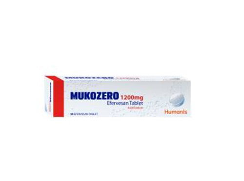 Mukozero 1200 Mg 20 Efervesan Tablet