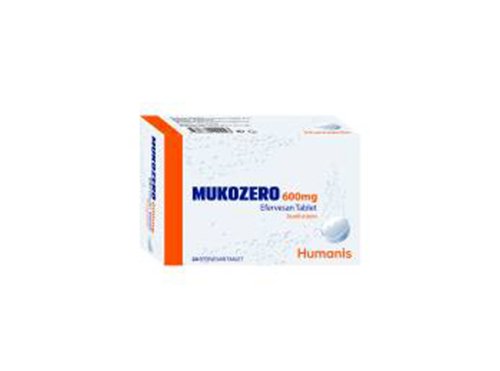 Mukozero 600 Mg 20 Efervesan Tablet