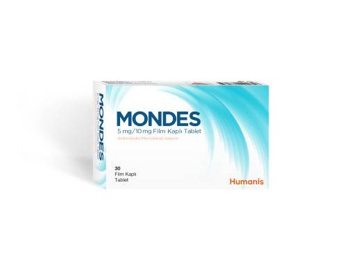 Mondes 5+10 Mg 30 Film Kaplı Tablet