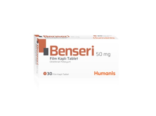 Benseri 50 mg Film Kaplı Tablet