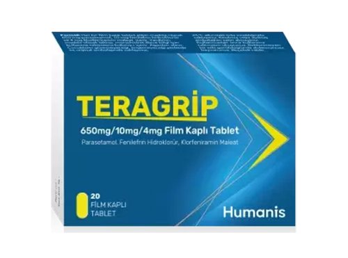 Teragrip Film Kaplı Tablet
