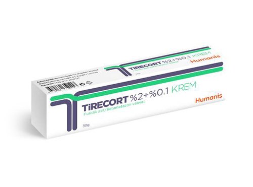 Tirecort %2+0,1 30 Gr Krem