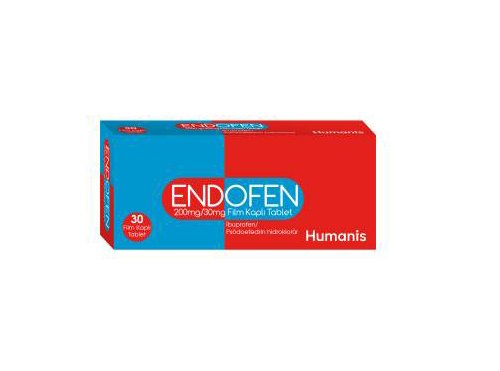 Endofen 200+30 Mg 30 adet Film Kaplı Tablet