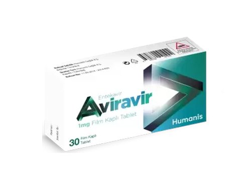 Aviravir 1 mg Film Kaplı Tablet