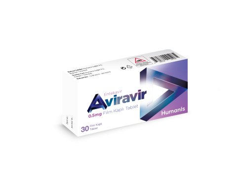 Aviravir 0.5 mg Film Kaplı Tablet