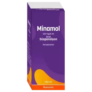 Minamol 120mg/5ml Oral Süspansiyon