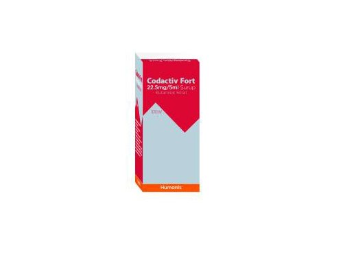 Codactiv Fort 22,5 Mg / 5 Ml Şurup