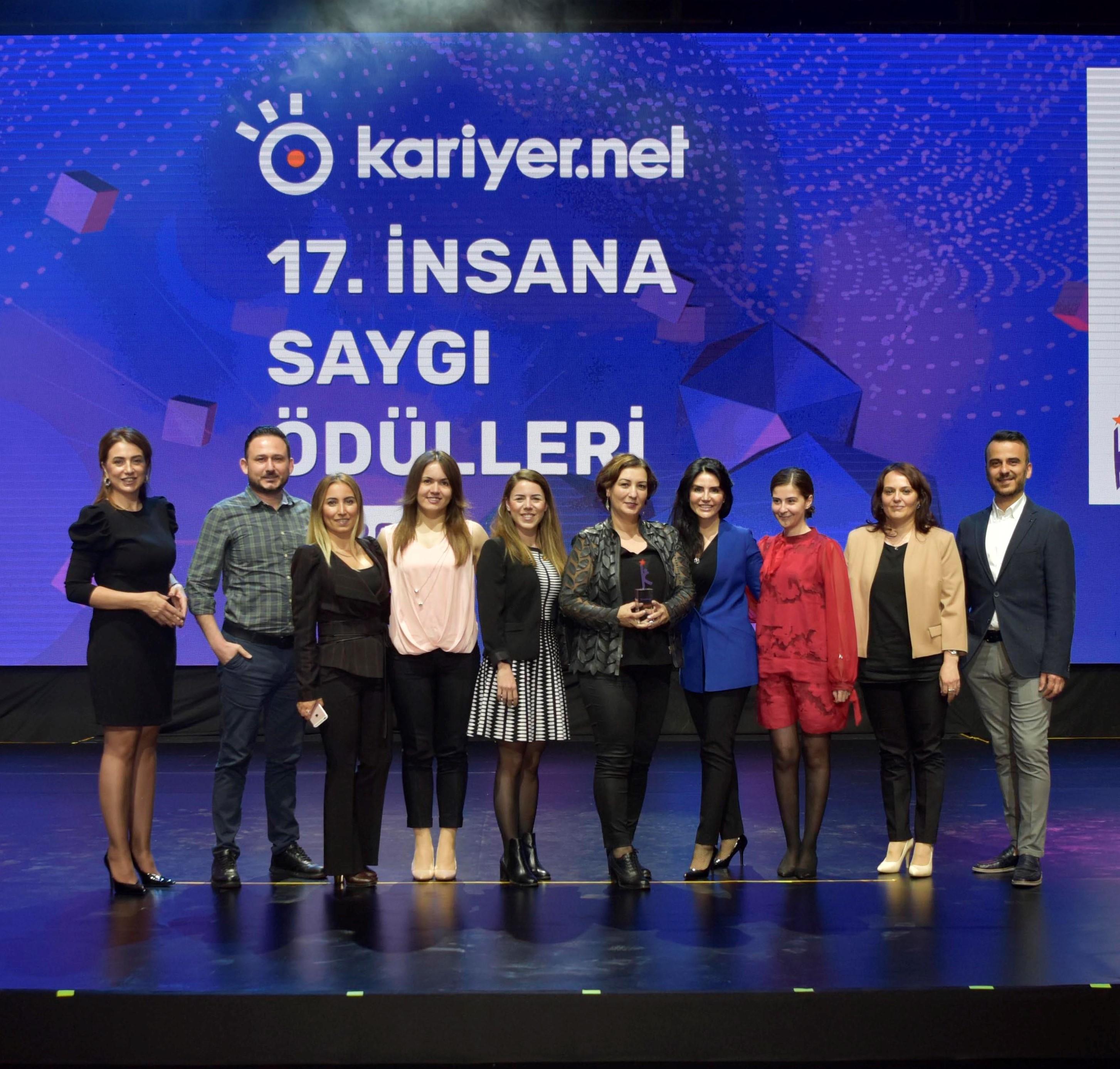 2018: Kariyer.net – İnsana Saygı Ödülü Image