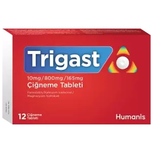 Trigast Çiğneme Tableti