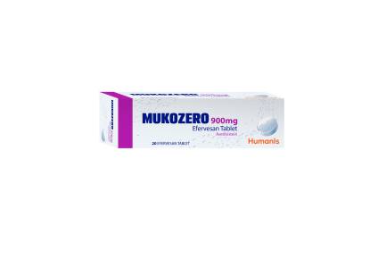 Mukozero 900 Mg 20 Efervesan Tablet