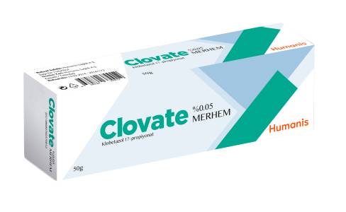 Clovate 0,05 50Gr Merhem