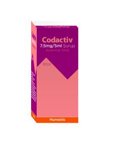 Codactiv 7,5 Mg  5 Mg 100 Ml Şurup