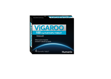 Vigaroo 100 Mg 4 Film Kaplı Tablet