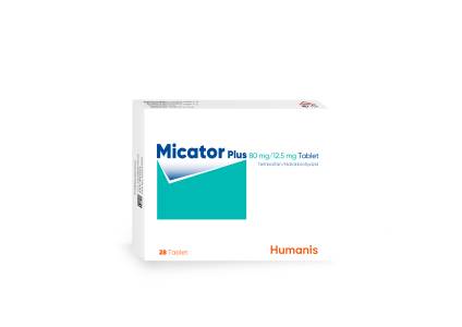 MİCATOR PLUS 80 mg/12.5 mg Tablet 